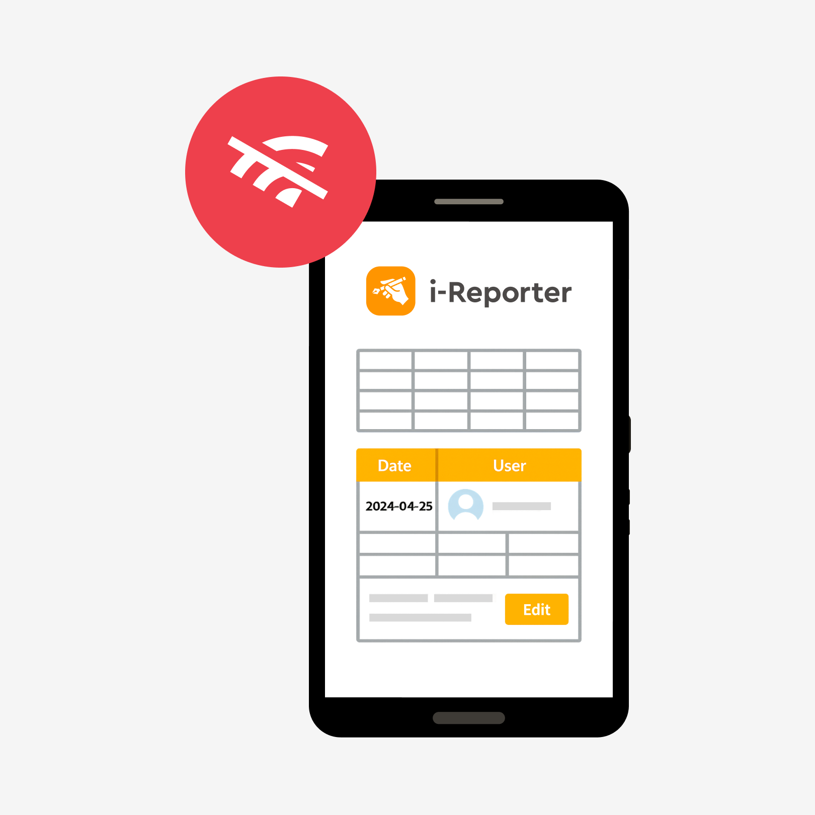 Pengisian data formulir tetap dapat dilakukan meskipun berada di lingkungan tanpa koneksi internet.